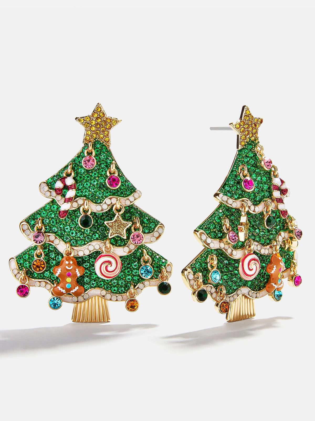 Oh Glitzmas Tree Holiday Statement Earrings - Christmas Tree