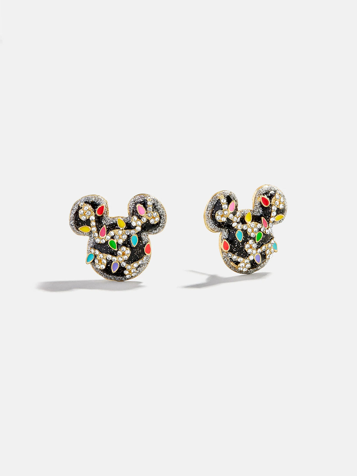 Disney Mickey Mouse Christmas Lights Stud Earrings - Christmas Lights