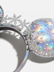 Disney Minnie Mouse Snowflake Ears Headband - Minnie Mouse Snowflake Ears