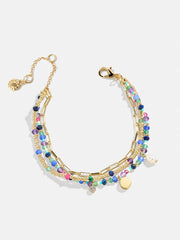 Rowan Semi-Precious Layered Bracelet - Positano