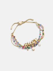 Rowan Semi-Precious Custom Layered Bracelet - Positano