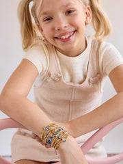 Happy Hanukkah Kids' Bracelet Set - Dreidel