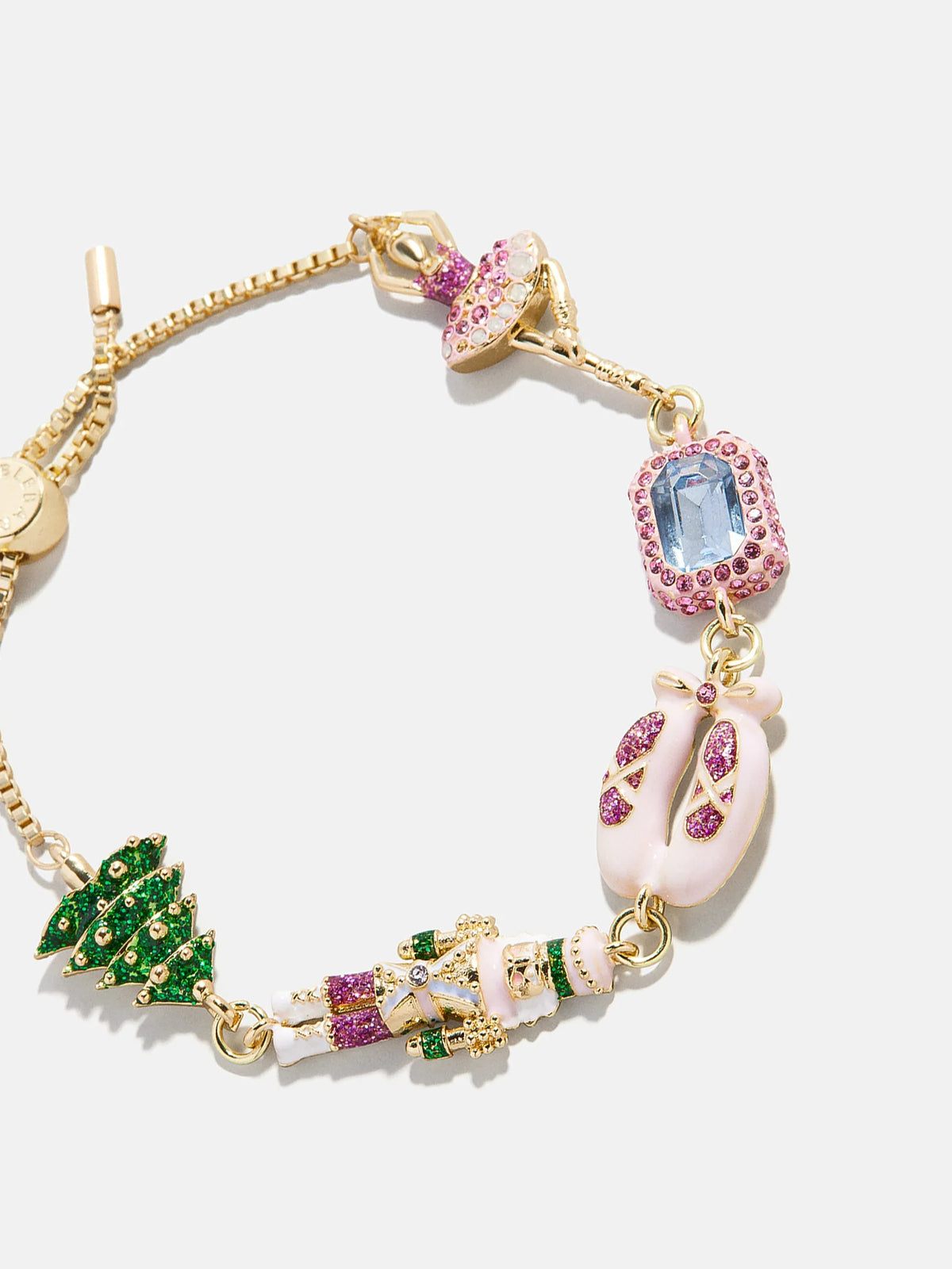Nutcracker Ballet Christmas Charm Bracelet - Nutcracker