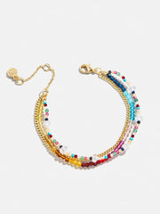 Rowan Semi-Precious Layered Bracelet - Lisbon