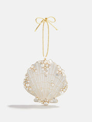 Seas & Greetings Holiday Ornament - Seashell
