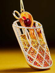 Sleigh-groni Cocktail Ornament - Negroni