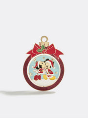 Disney Mickey & Minnie Mouse Reversible Christmas Pin - Mickey Mouse & Minnie Mouse