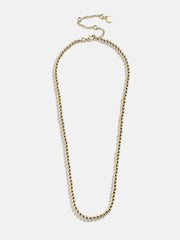 Waterproof 14K Gold Pisa Necklace - Gold