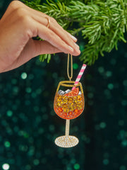 Merry Spritz-mas Cocktail Ornament - Aperol Spritz