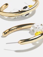 Peanuts Snoopy & Woodstock 3D Hoop Earrings - Snoopy & Woodstock