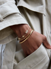 Varsity Number Custom Bracelet - One Gold Station