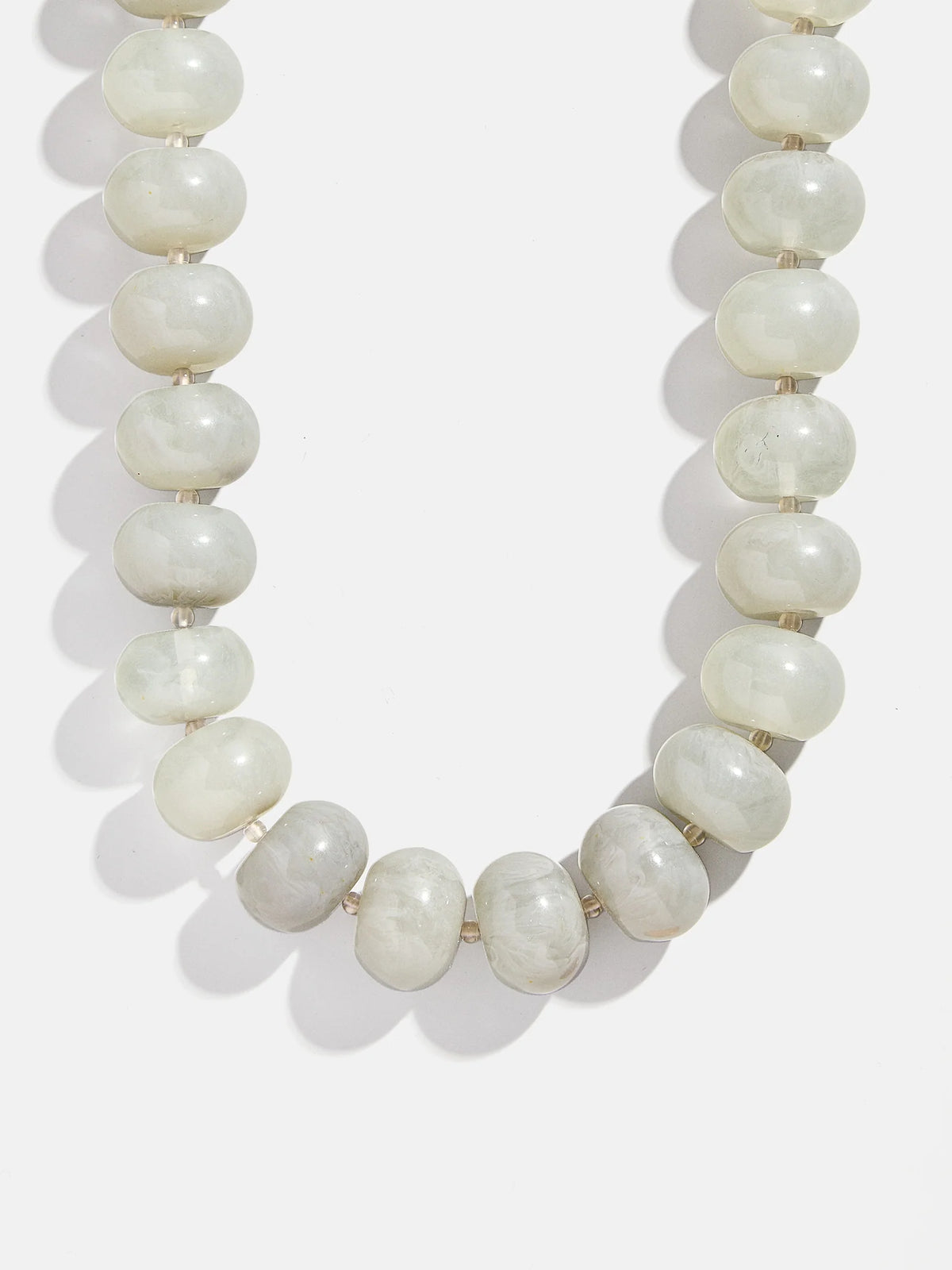 Joan Semi-Precious Necklace - Gray Quartz