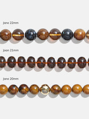 Joan Semi-Precious Necklace - Gray Quartz