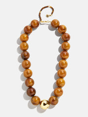 Jane Beaded Necklace - Tiger's Eye