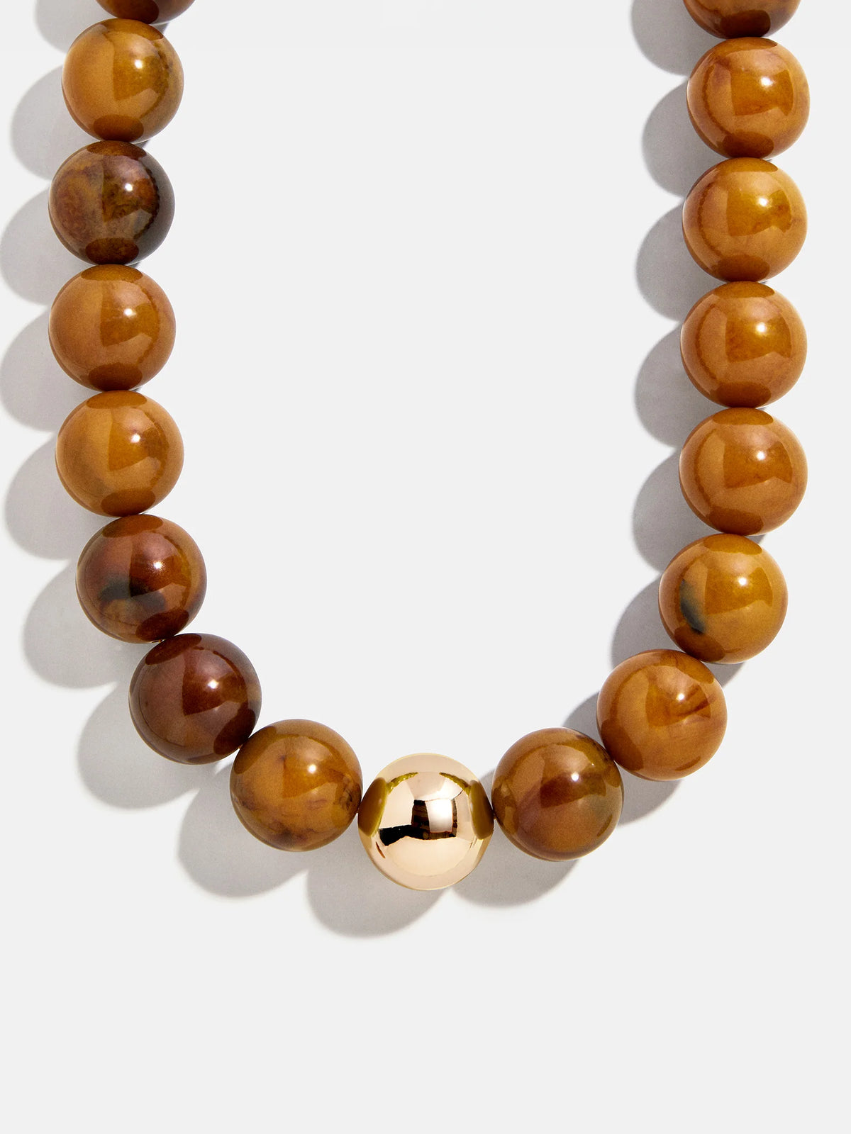 Jane Beaded Necklace - Tiger's Eye