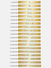 Groovy Letter Custom Hinge Bangle - Gold/Pavé