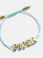 Wrapped Up Bubble Waterproof Custom Cord Bracelet - Turquoise