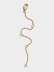 Extra Long Chain Extender 4" - Gold