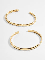 Arlo Cuff Bracelet Set - Classic Cuff Set