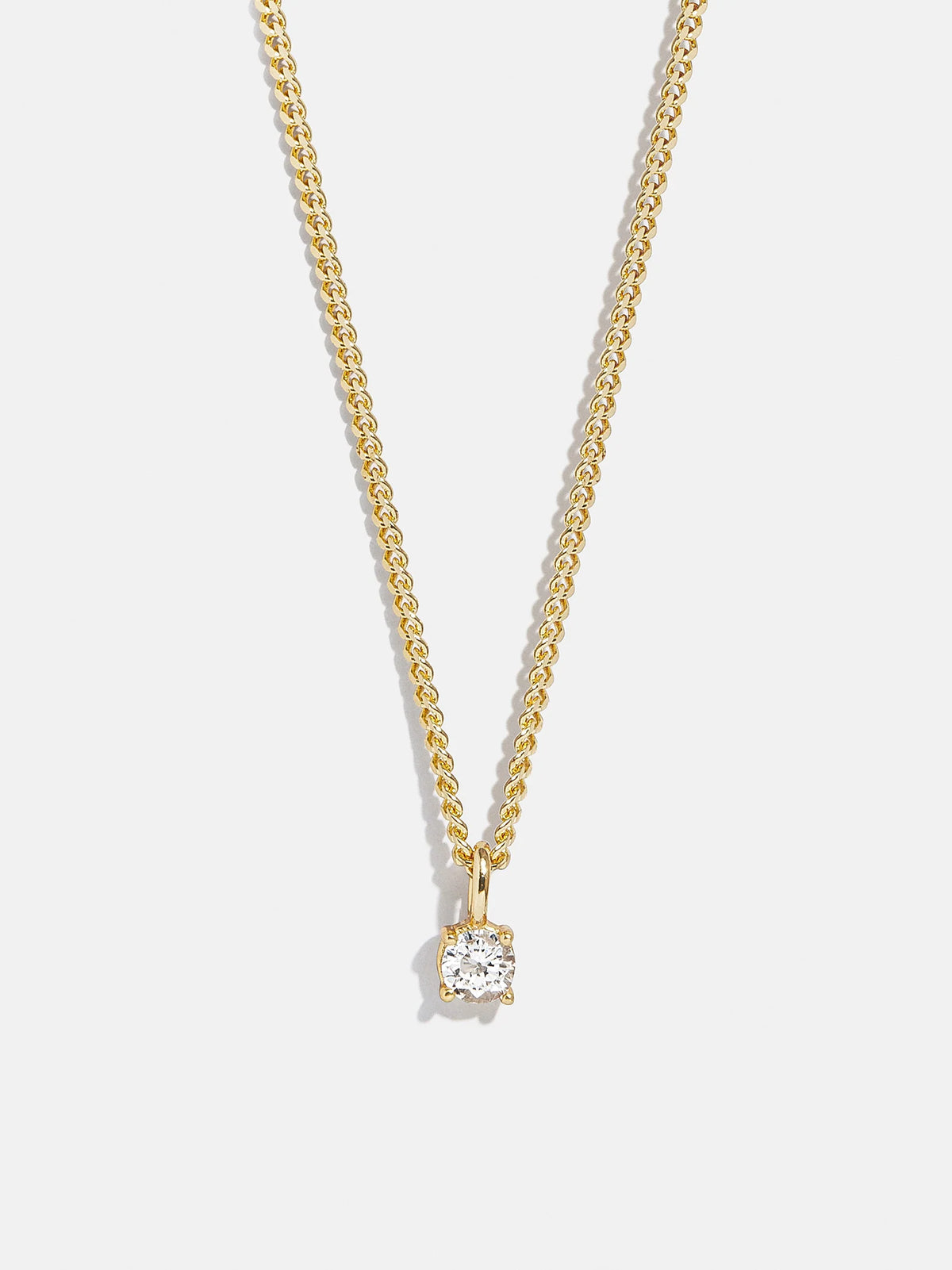 Victoria 18K Gold Necklace - Gold/Pavé