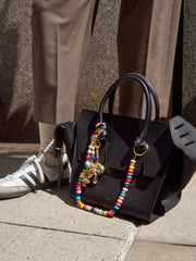 Flying Colors Bag Charm - Gold/Multi