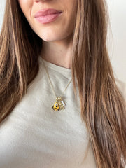 Disney Pluto Cluster Charm Necklace - Pluto