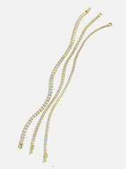 Billie Gold Tennis Bracelet - Gold Plated Brass